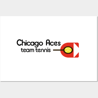 Defunct Chicago Aces WTT Team Tennis 1975 Posters and Art